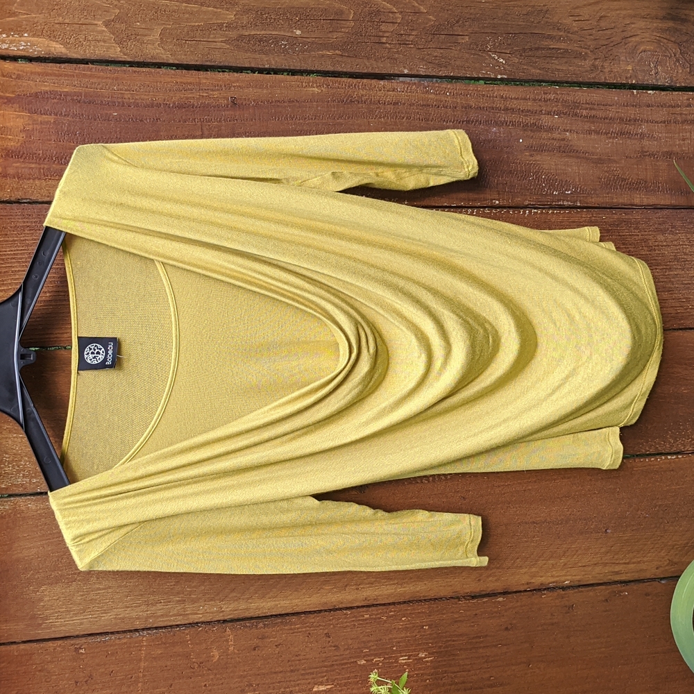 Bobeau cowl neck top